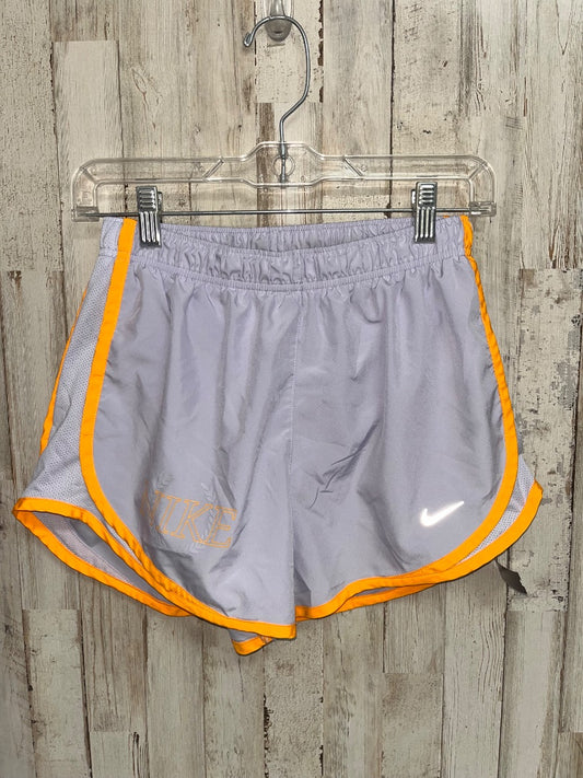 LILAC/ORANGE NIKE DRY FIT SHORTS, LADIES S