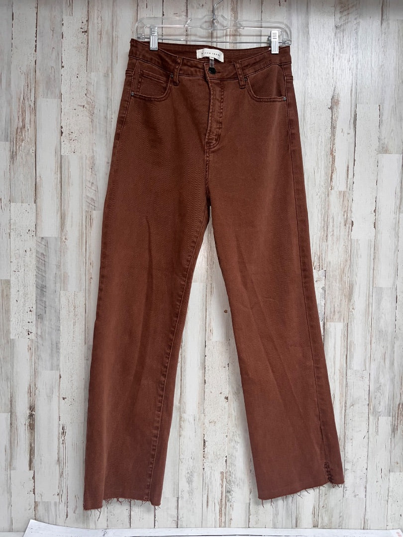 RUST RISEN SZ11/30 HI RISE JEAN, LADIES L