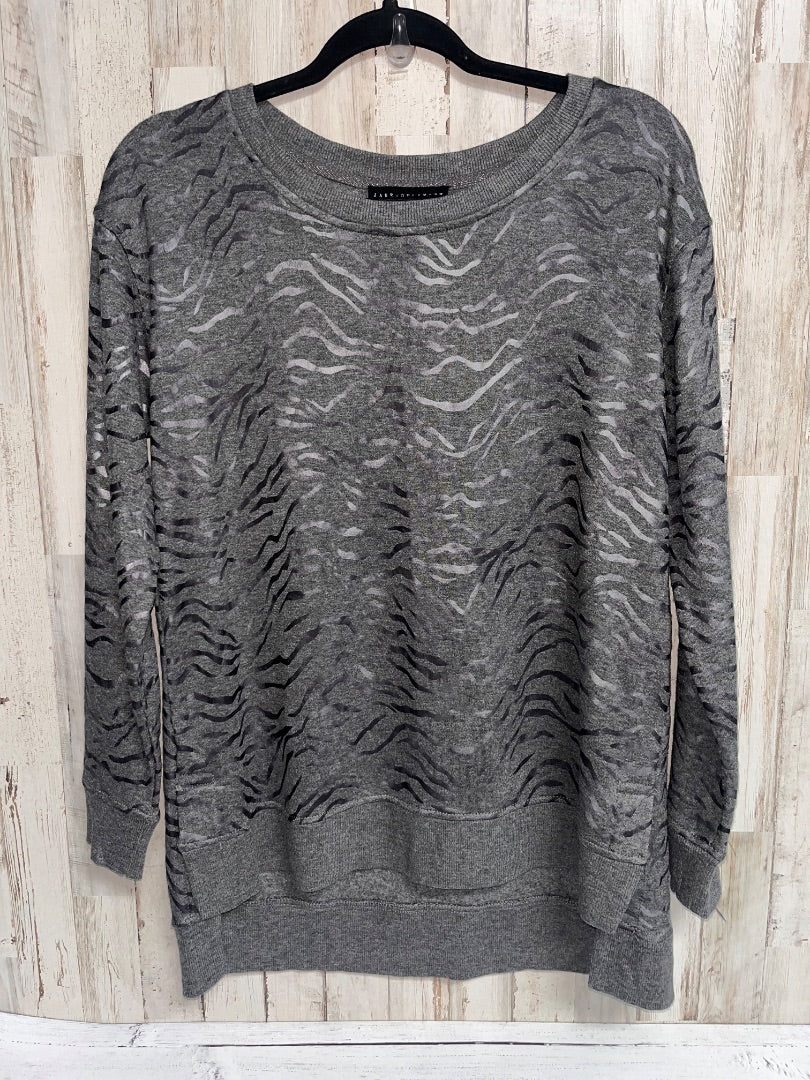 GREY JANE + DELANCEY TIGER STRIPE SOFT LONG SLEEVE, LADIES S