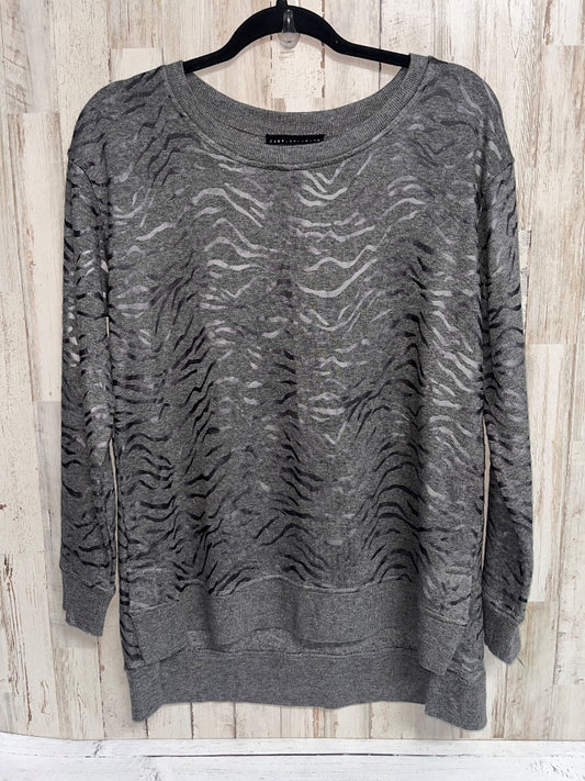 GREY JANE + DELANCEY TIGER STRIPE SOFT LONG SLEEVE, LADIES S