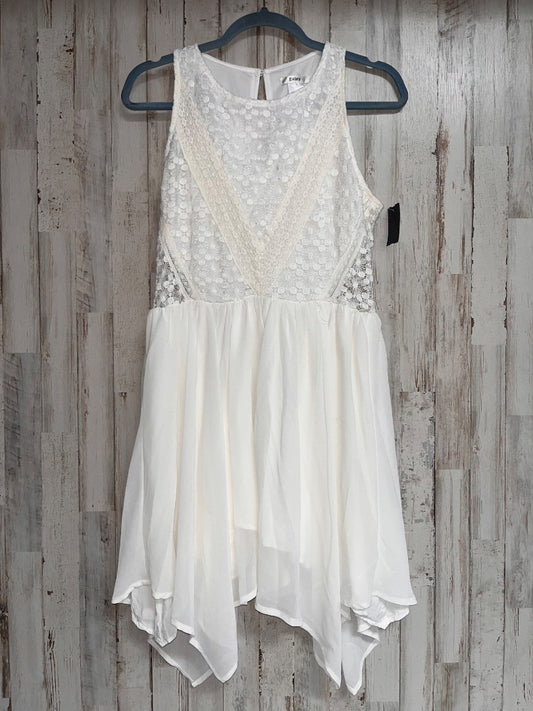 WHITE ESLEY Lace layered dress, LADIES M