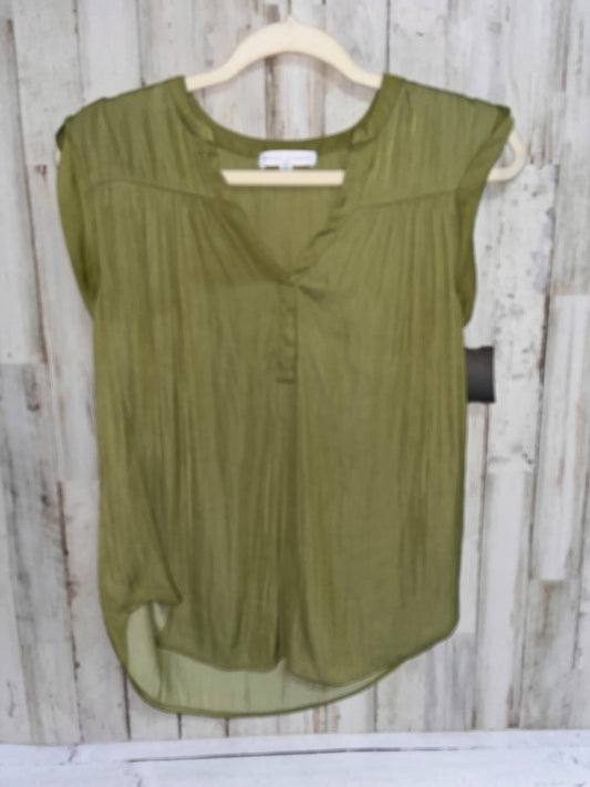 OLIVE MAISON D AMELIE SILKY V NECK BLOUSE, LADIES XS