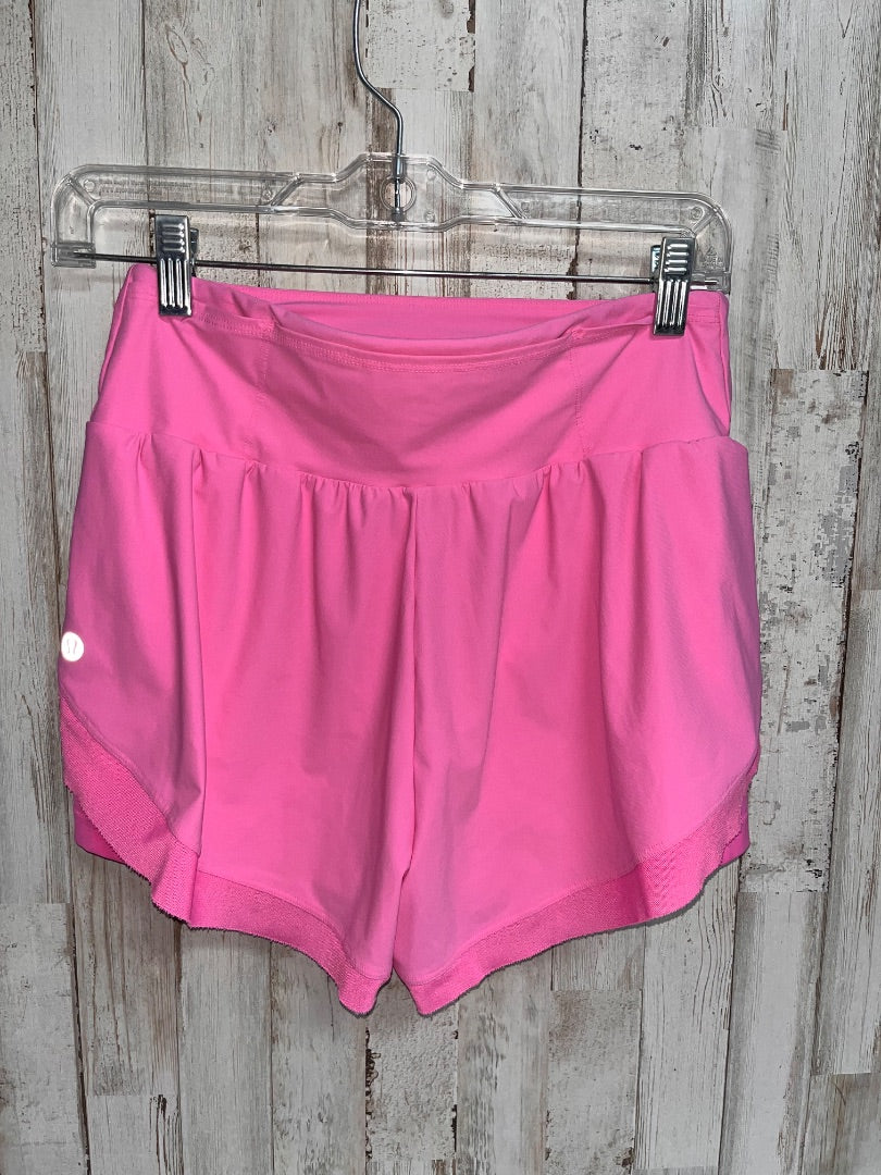 PINK INSPIRED SZ 6 MESH TRIM DRY FIT SHORTS, LADIES M