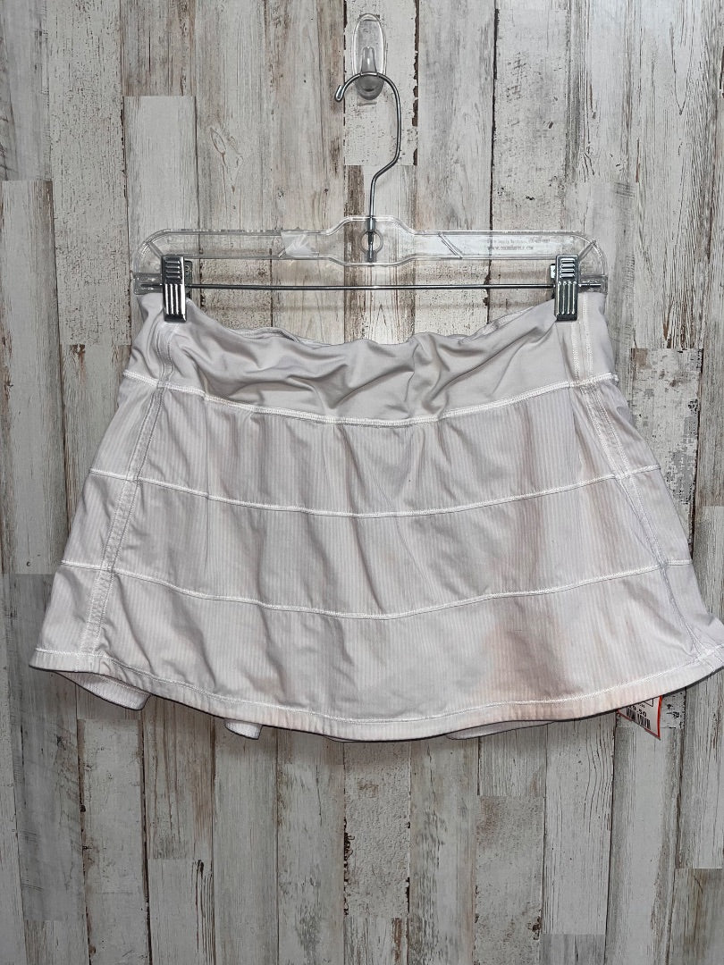 LIGHT GREY LULULEMON SZ 10 SKORT, LADIES L