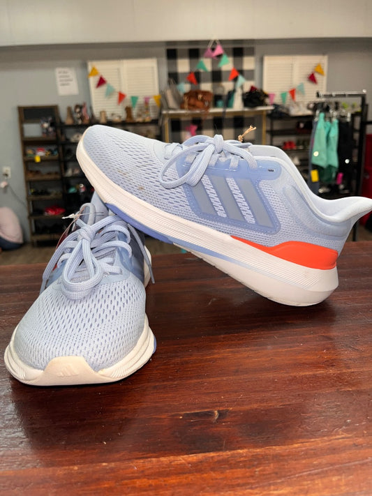 PERIWINKLE ADIDAS NEW ULTRABOUNCE SNEAKERS, SHOES A8