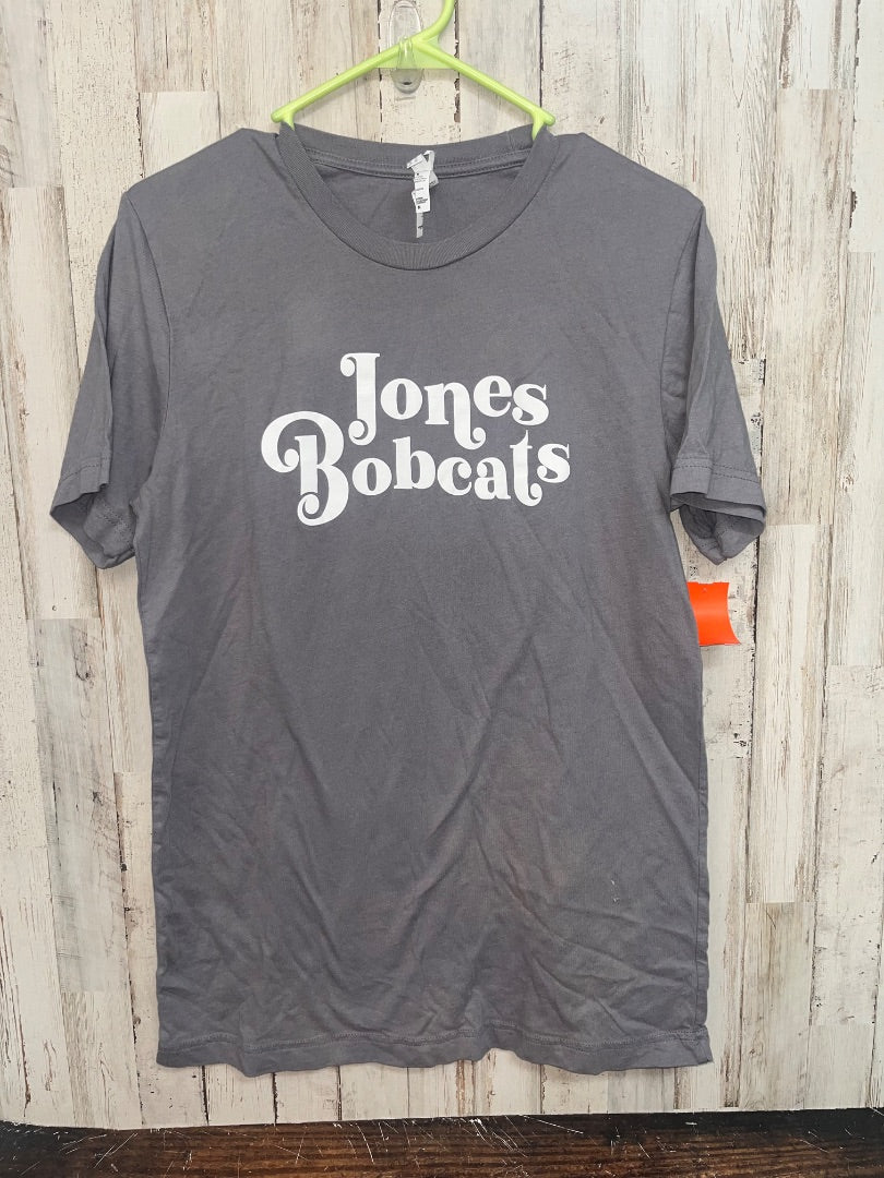 GREY BELLA JONES BOBCATS TEE, LADIES M