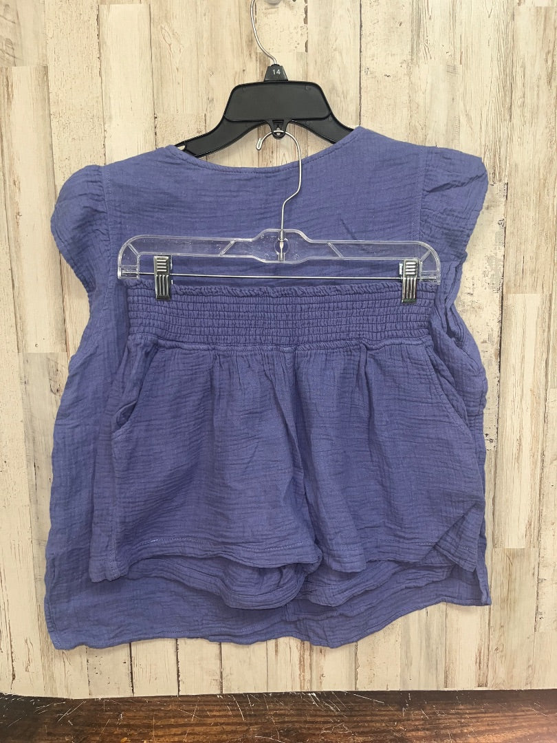 BLUE  2PC MUSLIN SET, LADIES M