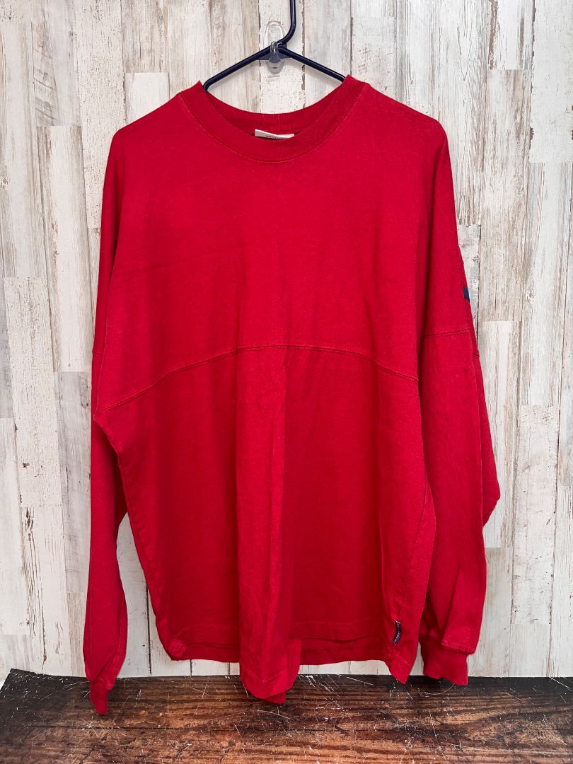 RED SPIRIT HOTTY TODDY LONG SLEEVE, LADIES L