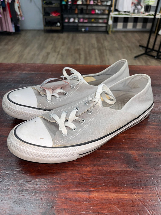 GREY CONVERSE ALL STAR SNEAKERS, SHOES A9