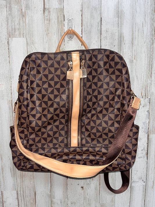 BROWN  CHECK PRINT PURSE AND WALLET, PURSES