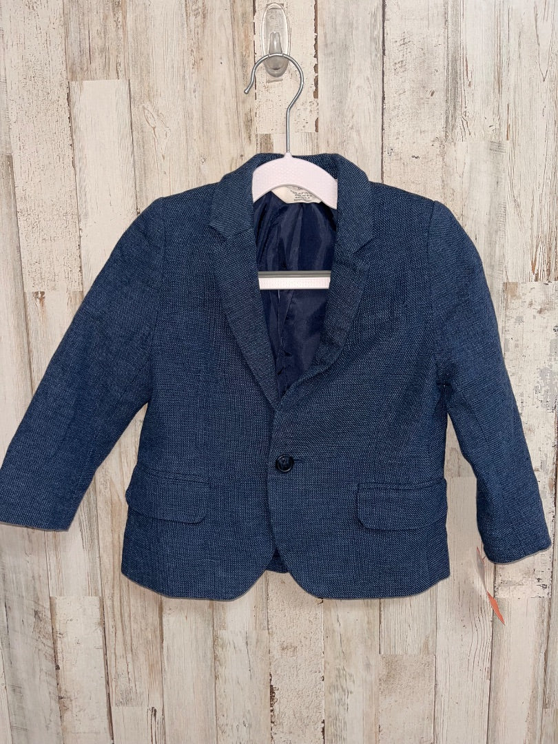 NAVY H&M BLAZER, BOY 2T