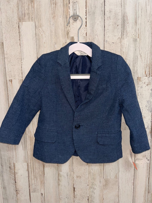 NAVY H&M BLAZER, BOY 2T