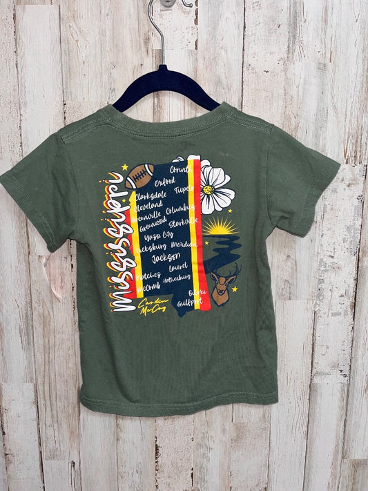 GREEN CARDIN MCCOY MISSISSIPPI TEE, BOY 3T