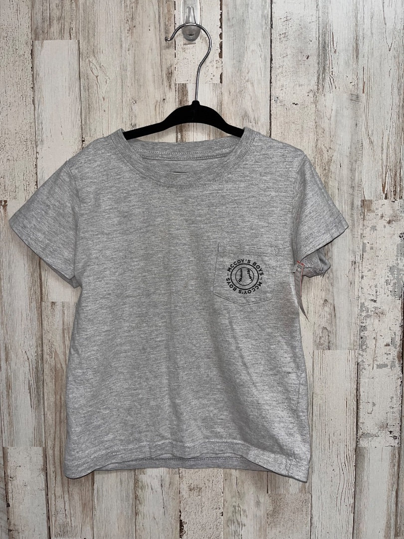 GREY CARDIN MCCOY PLAY BALL TEE, BOY 3T