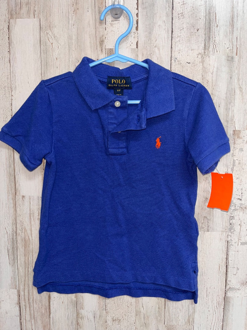 ROYAL BLUE RALPH LAUREN POLO, BOY 3T