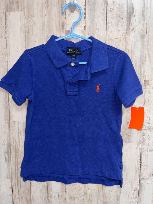 ROYAL BLUE RALPH LAUREN POLO, BOY 3T