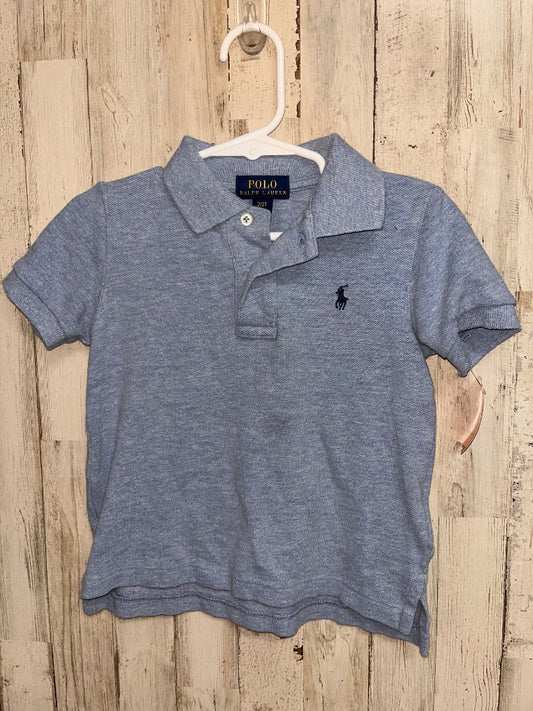 BLUE RALPH LAUREN POLO, BOY 2T