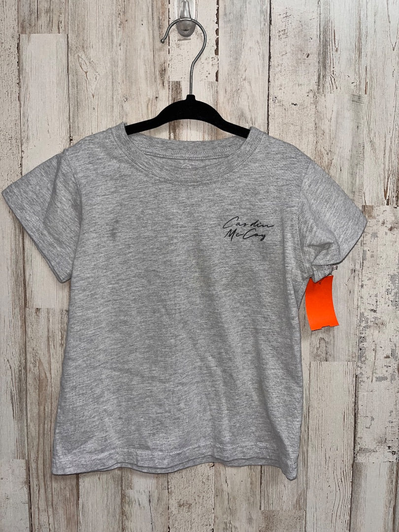 GREY CARDIN MCCOY FIREMAN TEE, BOY 3T