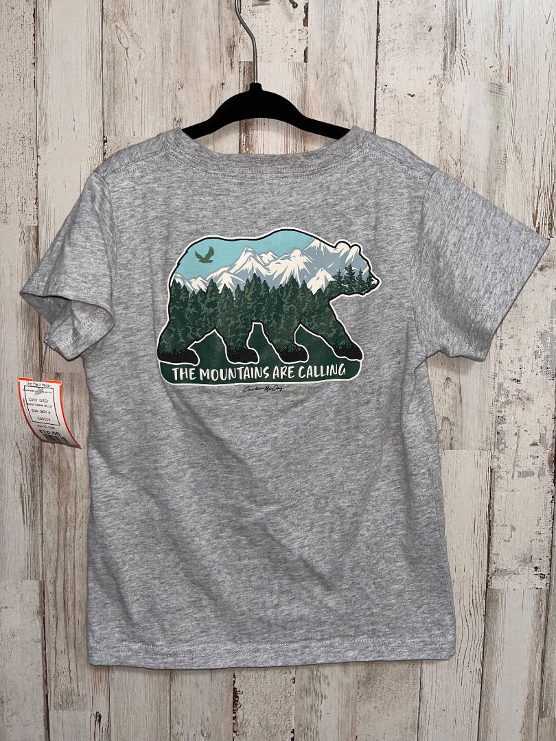 GREY CARDIN MCCOY MOUNTAINS ARE CALLING TEE, BOY 4