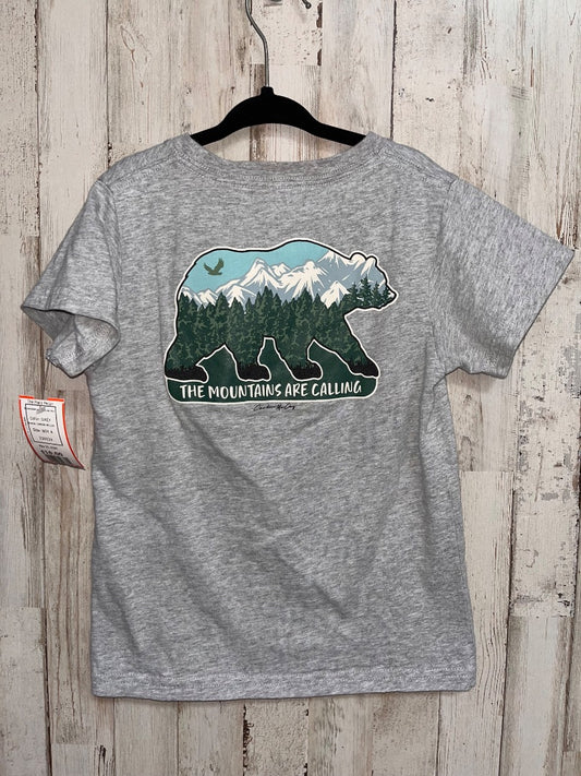 GREY CARDIN MCCOY MOUNTAINS ARE CALLING TEE, BOY 4