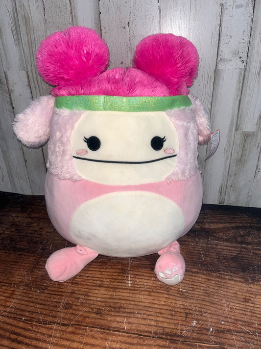 PINK SQUISHMALLOW LARGE HAPPY FLUFFY STUFFIE
