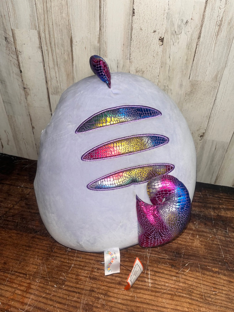 PURPLE SQUISHMALLOW LIZARD SQUISHY STUFFIE