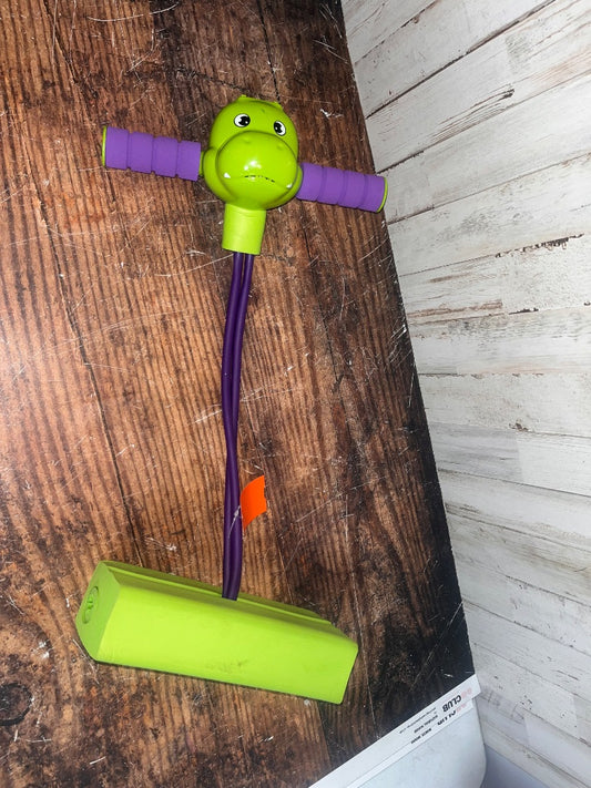 GREEN  DINO JUMPING TOY
