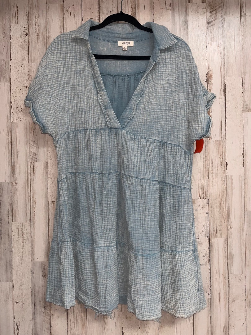 TEAL UMGEE MUSLIN TIER DRESS, LADIES S