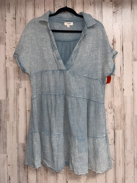 TEAL UMGEE MUSLIN TIER DRESS, LADIES S