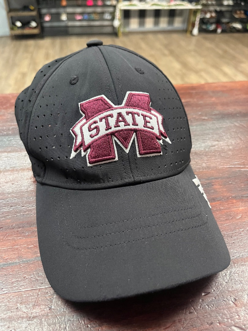BLACK ADIDAS MSU CAP, BOY