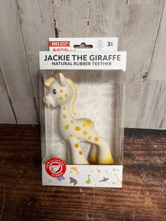 YELLOW NUBY NEW JACKIE THE GIRAFFE