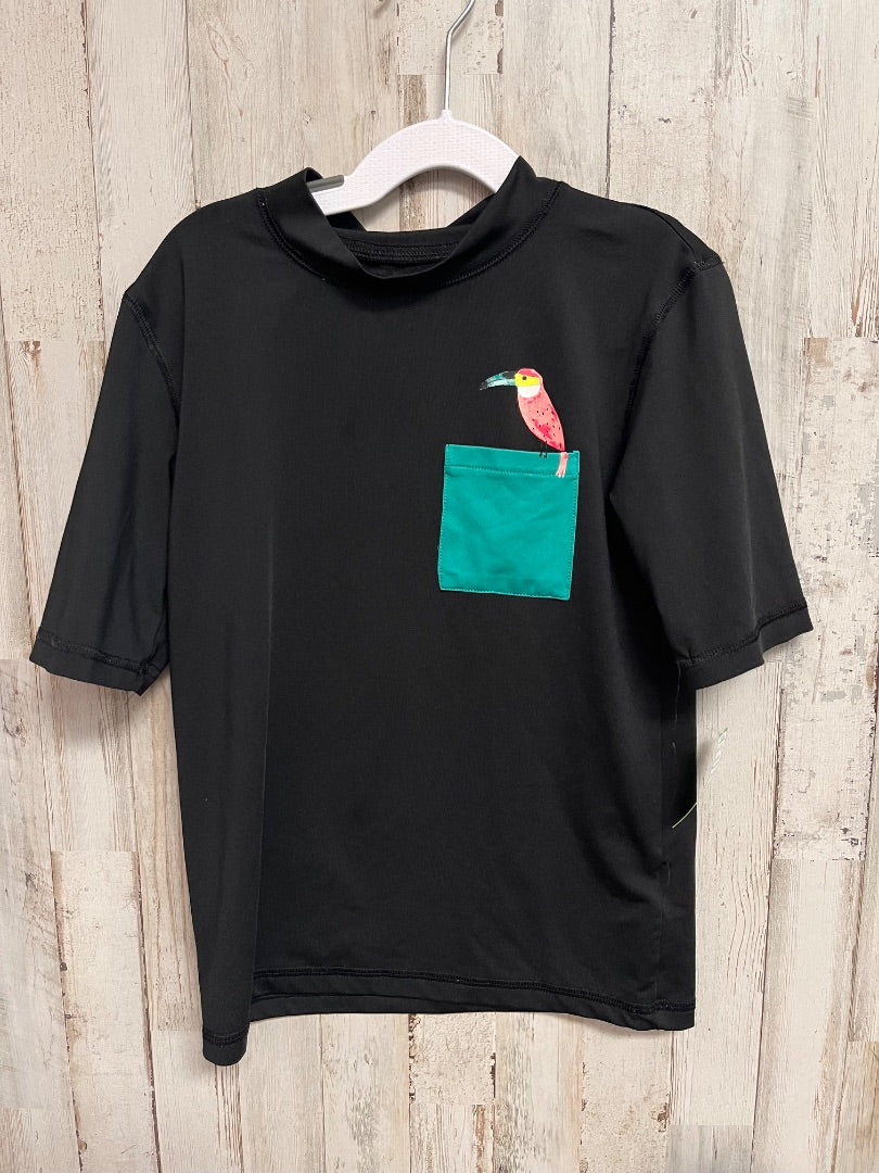 BLACK CAT & JACK SWIM POCKET TEE, BOY 8