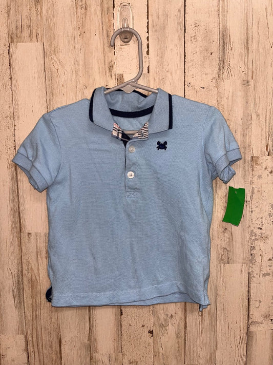 BLUE LITTLE ME CRAB POLO, BOY 24M