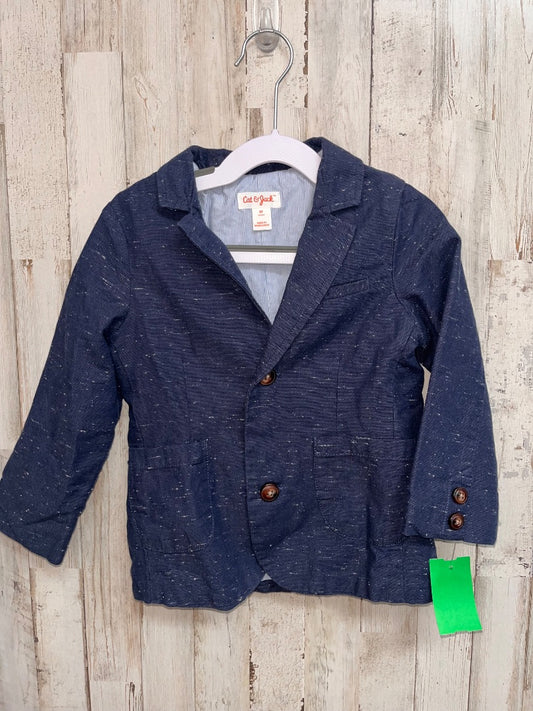NAVY CAT & JACK BLAZER, BOY 2T