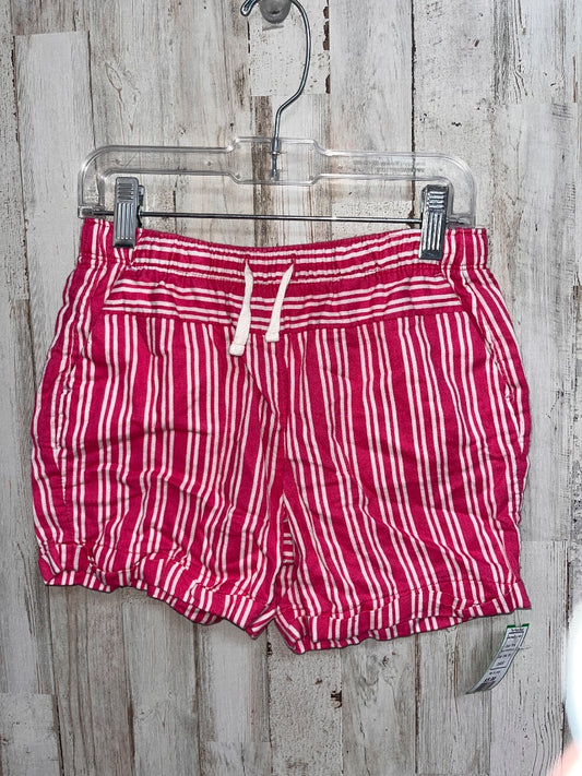 PINK WONDER NATION STRIPE DRAWSTRING SHORTS, GIRL 7/8