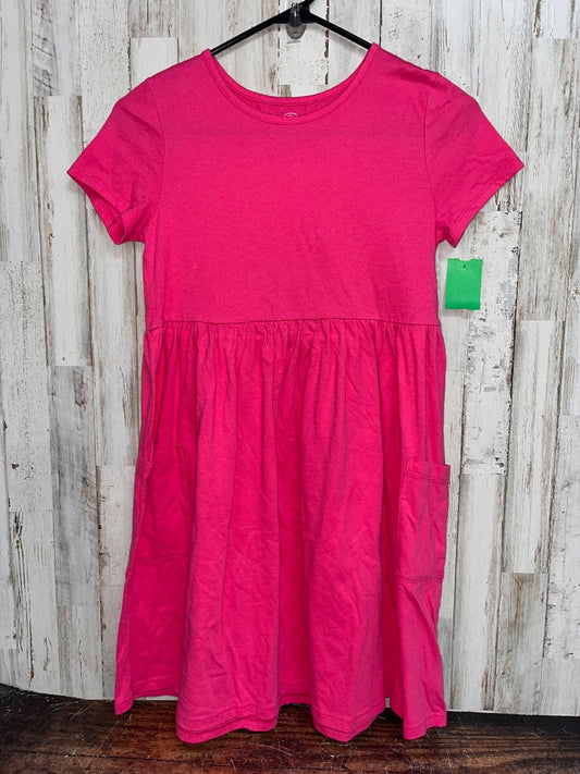 FUCHSIA WONDER NATION COTTON DRESS, GIRL 10/12