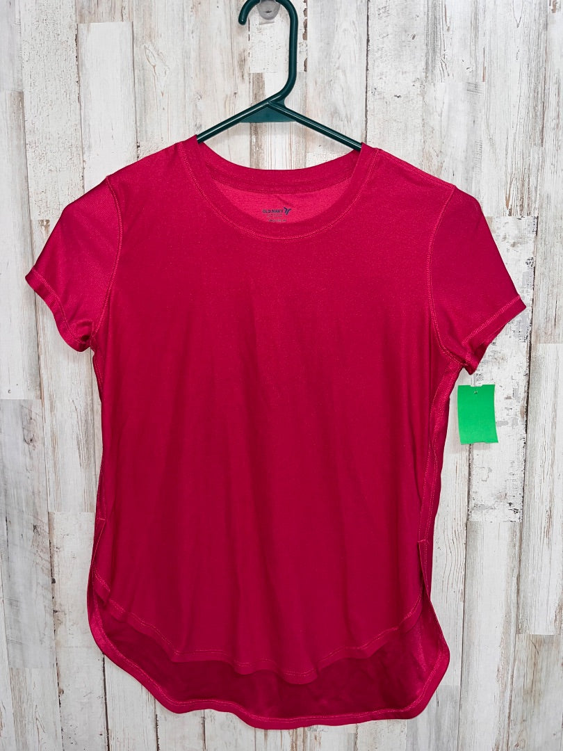 PLUM OLD NAVY DRY FIT TEE, GIRL 10/12