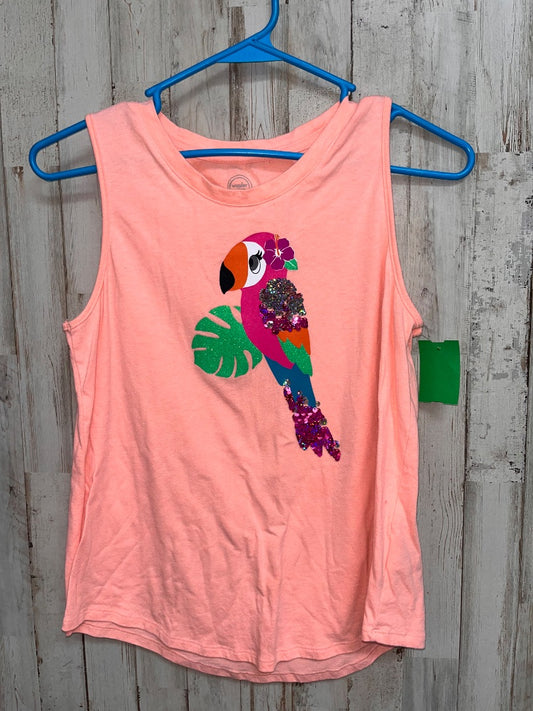 CORAL WONDER NATION SEQUIN BIRD TANK, GIRL 14/16