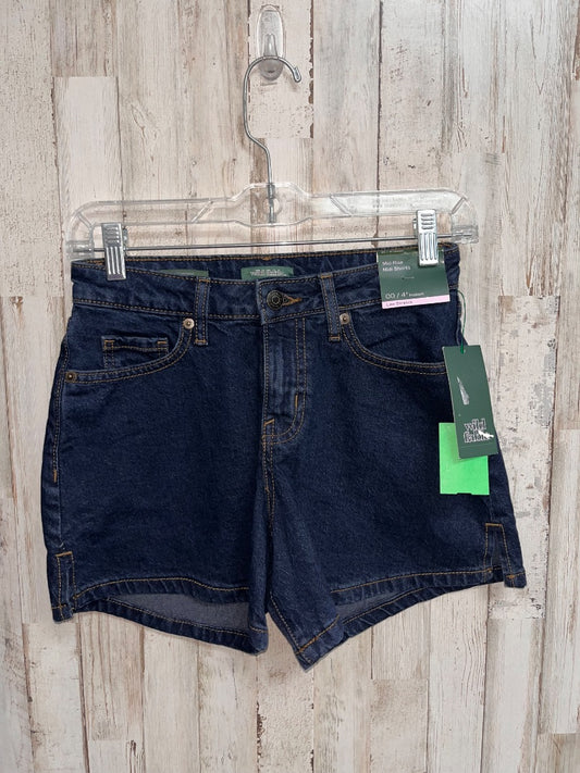 BLUE WILD FABLE NEW 00R DARK DENIM SHORTS, LADIES XS