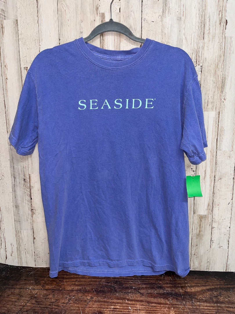 BLUE THE SEASIDE STYLE SEASIDE TEE, LADIES M