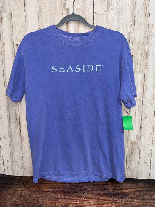 BLUE THE SEASIDE STYLE SEASIDE TEE, LADIES M