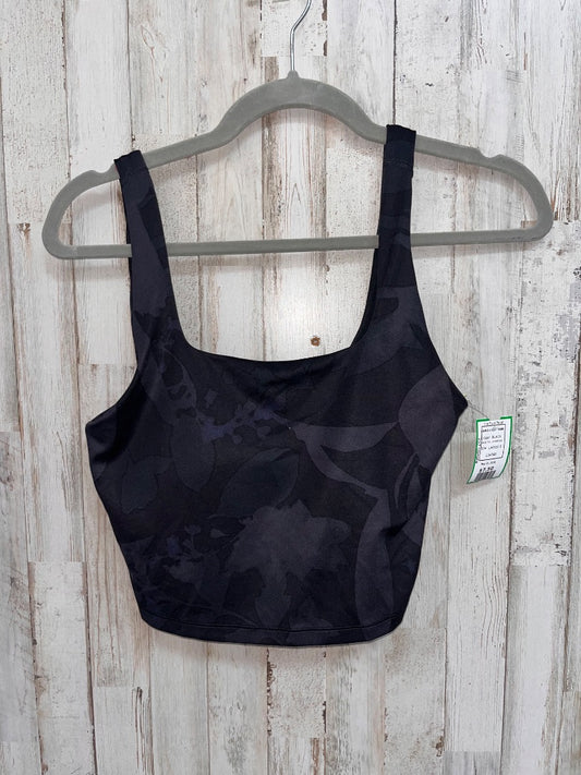 BLACK ALL IN MOTION CAMO CROP TANK, LADIES S