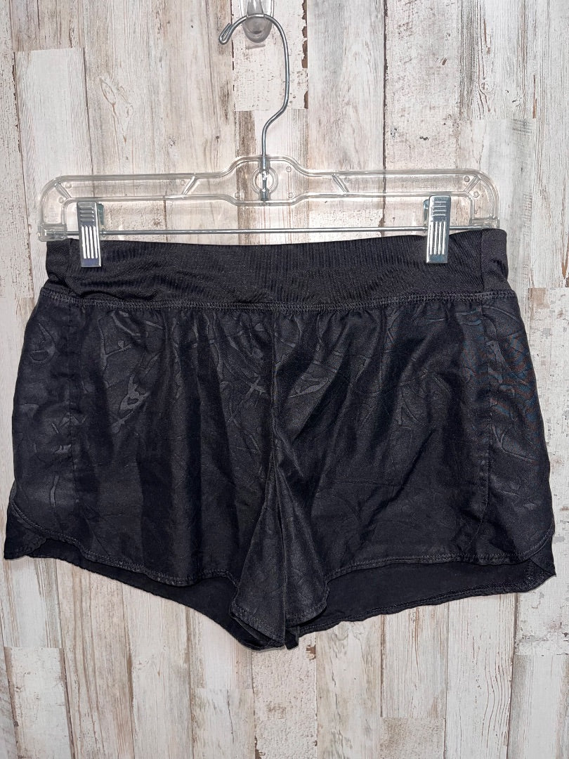 BLACK ATHLETIC WORKS PRINTED DRY FIT SHORTS, GIRL 14/16