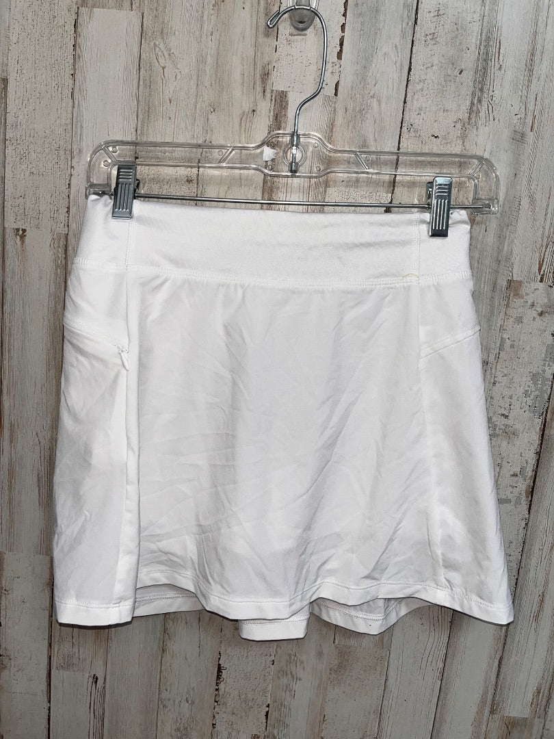 WHITE ALL IN MOTION DRY FIT SKORT, GIRL 14/16