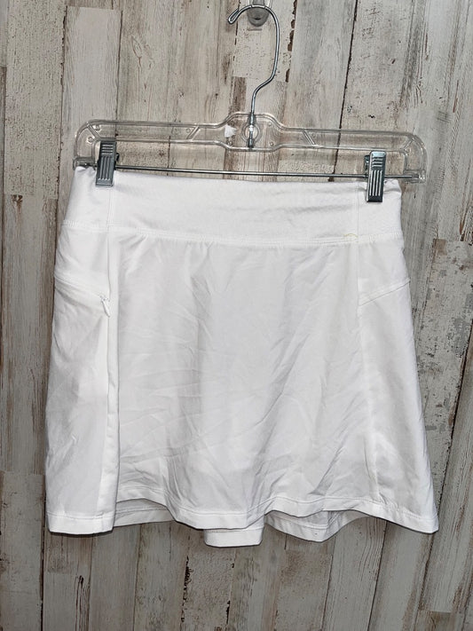 WHITE ALL IN MOTION DRY FIT SKORT, GIRL 14/16
