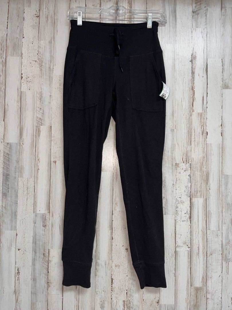 BLACK RBX COTTON JOGGERS, LADIES XS