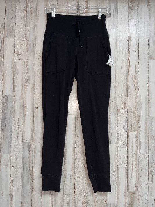 BLACK RBX COTTON JOGGERS, LADIES XS