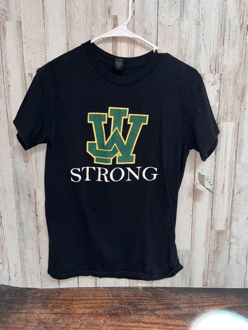BLACK GILDAN WJ STRONG TEE, LADIES S