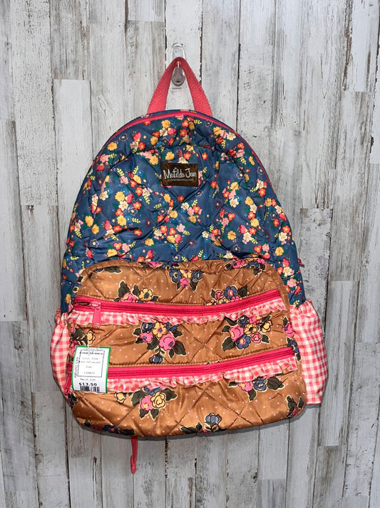 PINK MATILDA JANE FLORAL BACKPACK