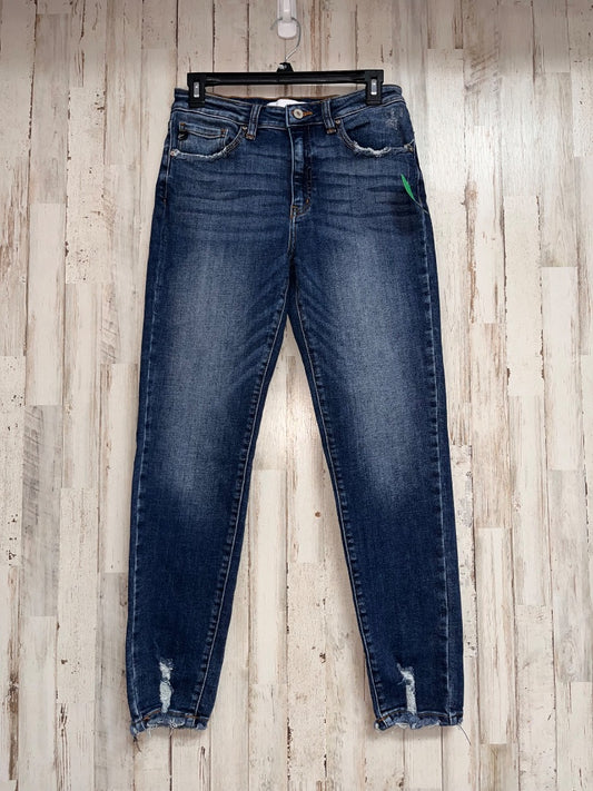 DENIM KANCAN 13/30 DISTRESSED SKINNIES, LADIES L